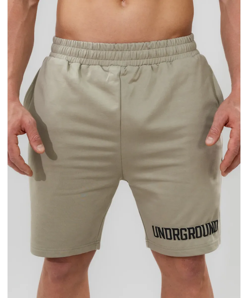 UNDRGROUND Relaxed Fit Shorts (Combat Khaki)