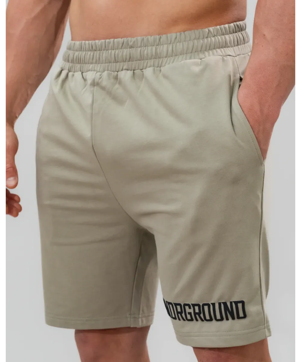 UNDRGROUND Relaxed Fit Shorts (Combat Khaki)